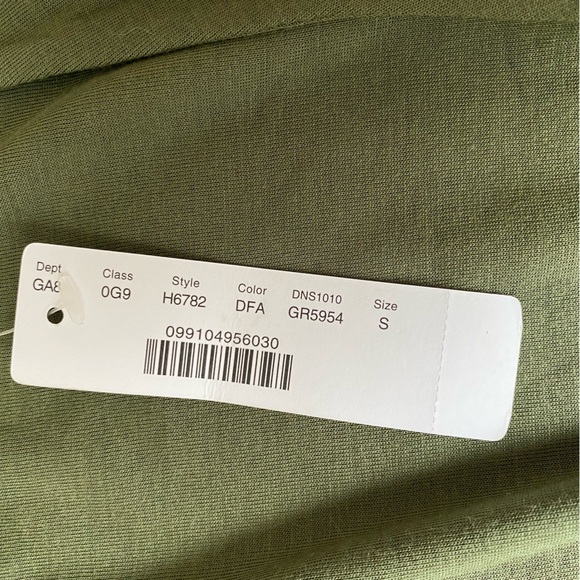 ❤️ NWT J. Crew Wrap and Tie Top - Olive - Small - Style H6782 - Picture 7 of 10